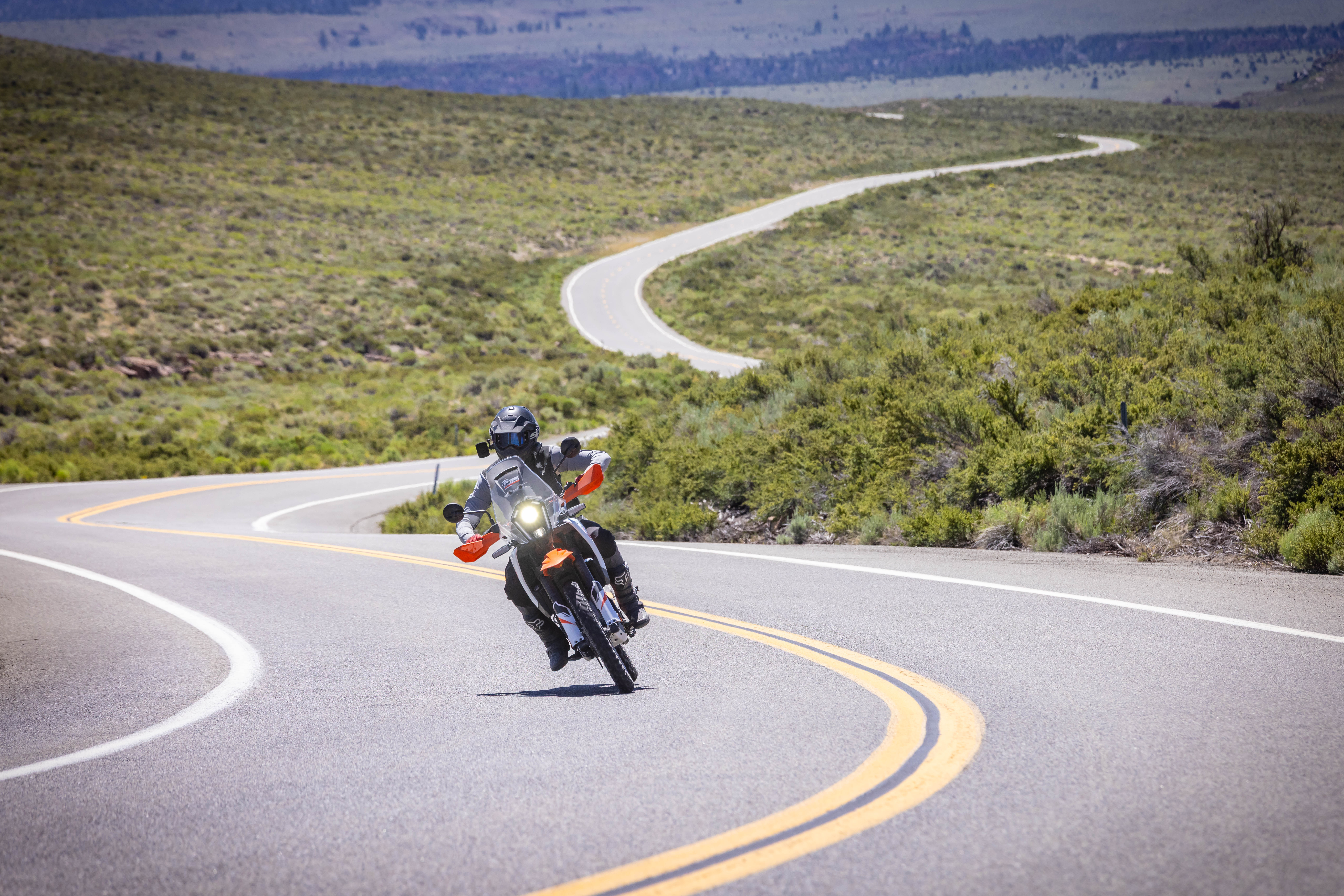 KTM 390 Adventure R motorcycle.