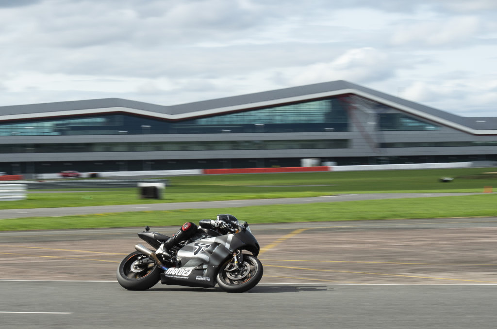 Testing Triumph’s 2019 Moto2 Prototype at Silverstone