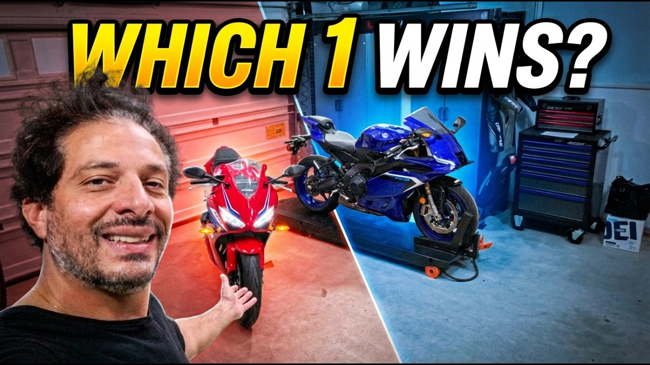 2025 honda cbr650r vs. yamaha yzf r9 comparison review