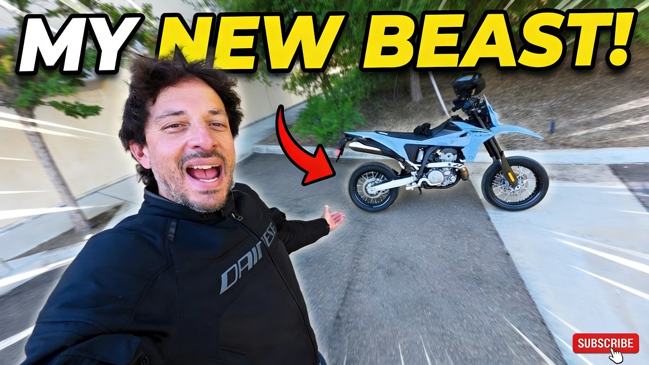 Suzuki DR-Z4SM Preview and First Look