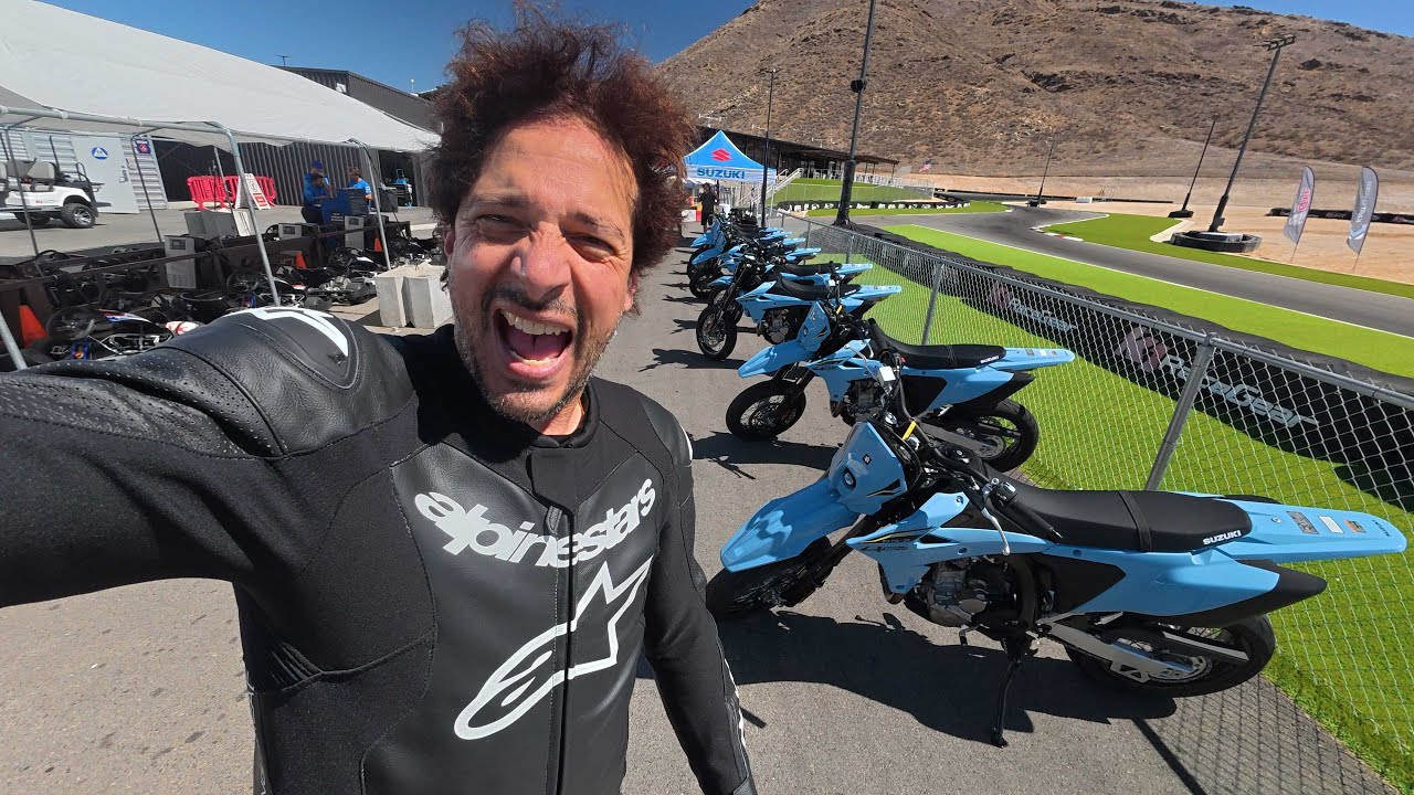 suzuki dr z4sm track review