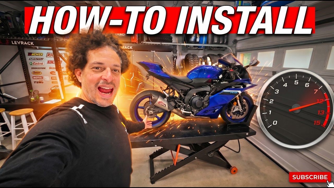 yamaha yzf r9 yoshimura at2 race exhaust install