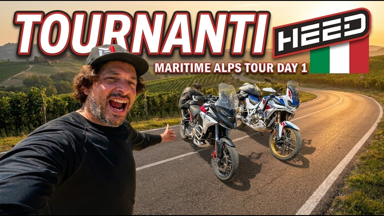 honda africa twin euro review with tournanti.com, day 1