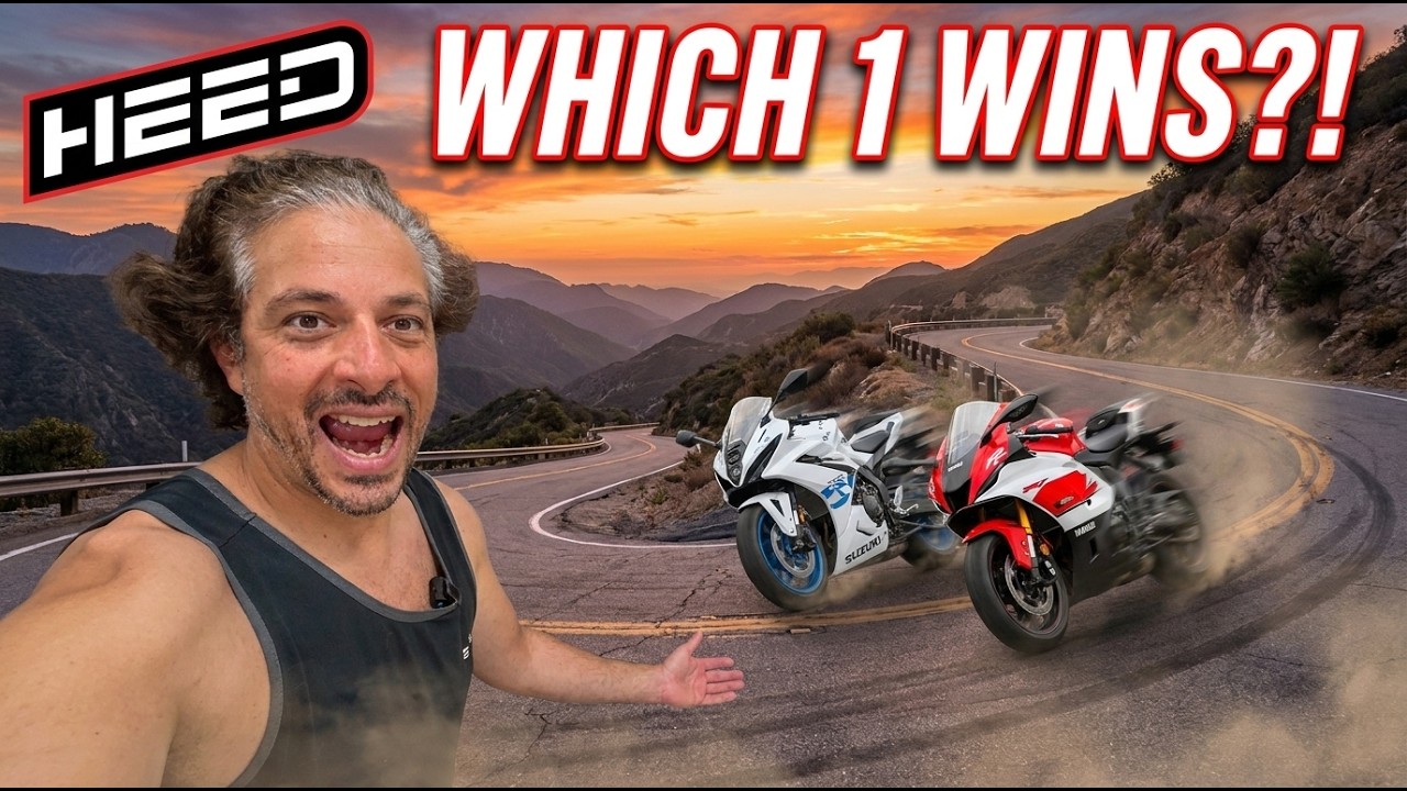 2026 suzuki gsx 8r vs. yamaha yzf r7 shootout (street)