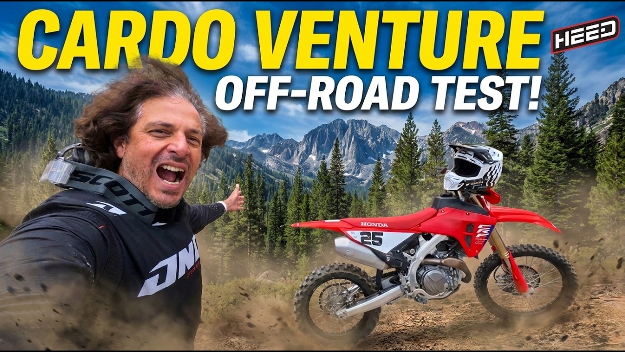 cardo venture helmet review high sierra testing the ultimate off road lid