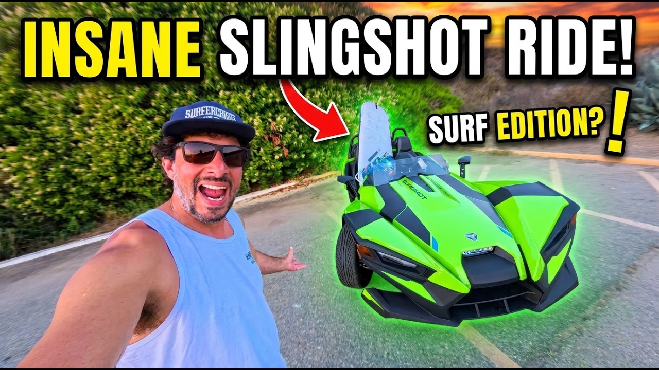 polaris slingshot sl review socal beach cruising