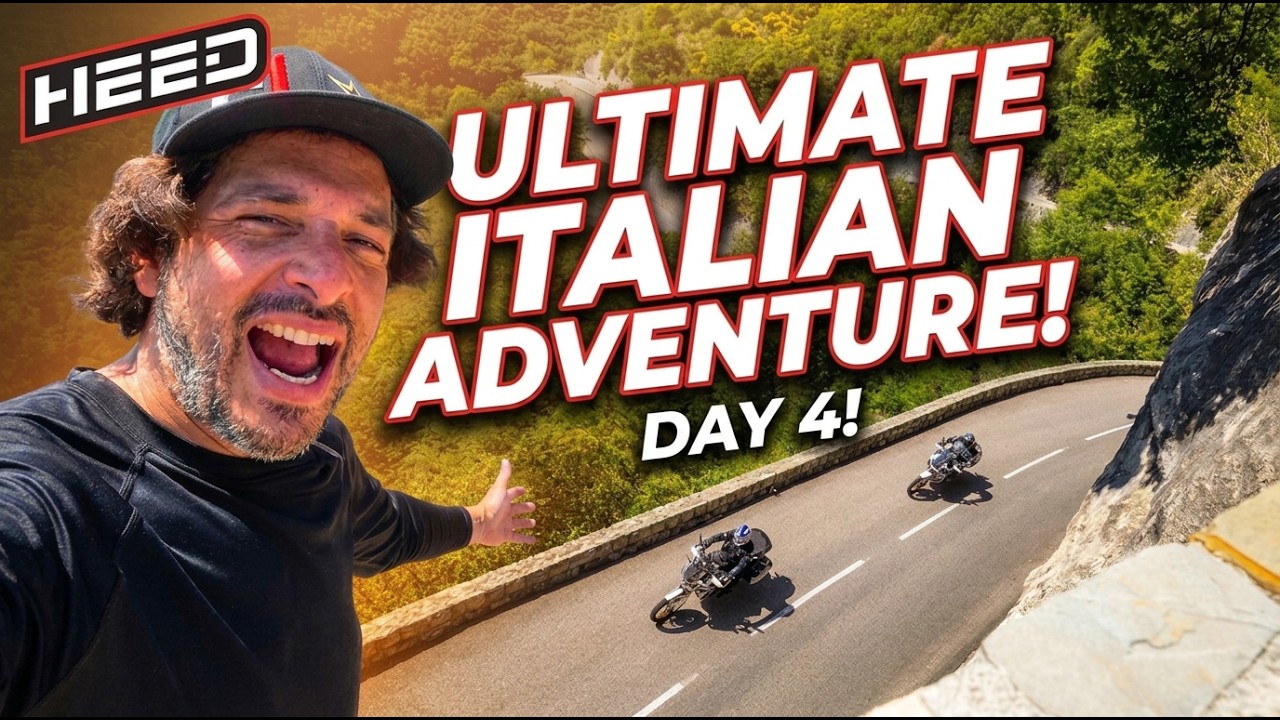 ducati multistrada v4 rally 1,000 mile maritime alps tour (day 4)